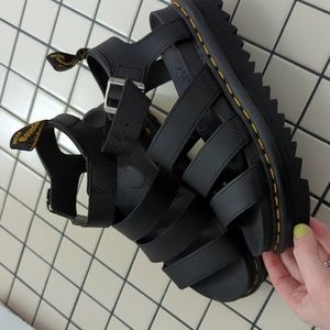 New Dr. Martens Blair Sandal Hydro leather Women's Size 5